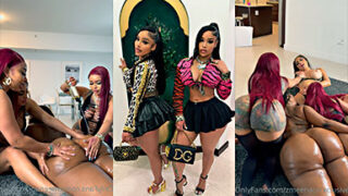 Double Dose Twins en una increible loca orgia lesbica