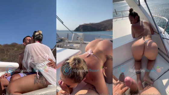 Alejandrab01 tiene sexo en el yate
