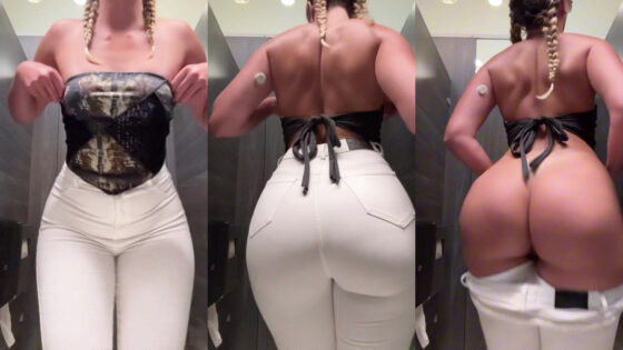 Escaparate del baño Jiggly Cheeks de Kirstentoosweet