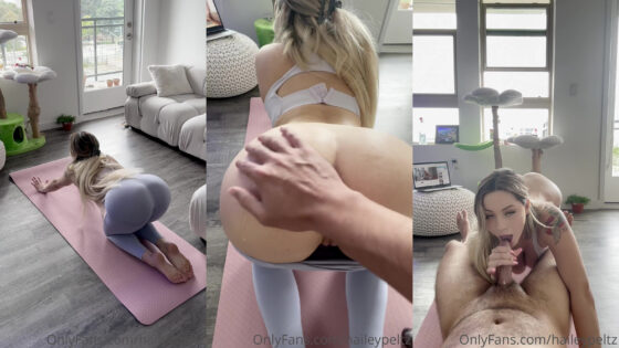 HaileyPeltz se la follan después de una sesión de yoga