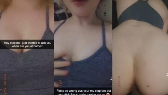 Joyliii seduce a su hermanastro y recibe un creampie