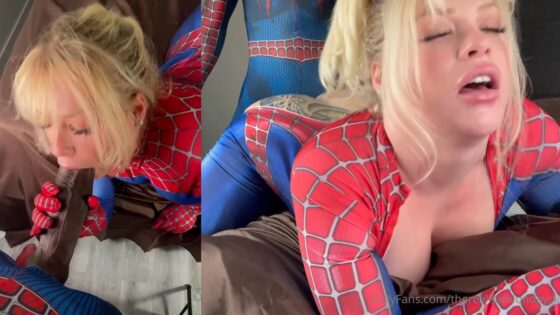 La chica araña Becky Crocker es follada por una BBC