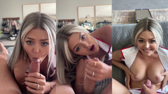 La enfermera Hazey Haley da placer a la polla de su paciente