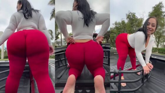 Selene Castle hace twerks en el camión