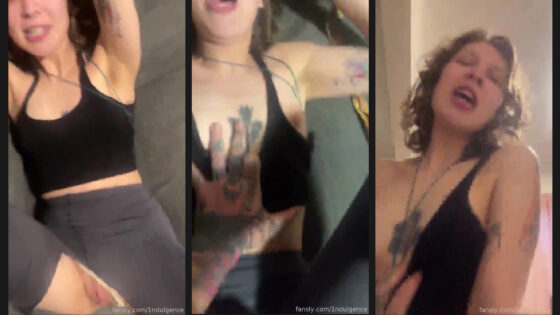 Skye obtiene sus pantalones de yoga rasgados y luego se la follan