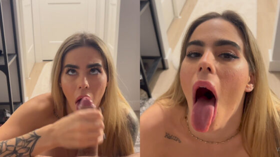Veronika Vengeance recibe un CIM después de una garganta profunda