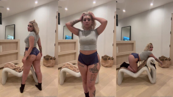 Ally Lotti hace twerks en sus pantalones cortos sexy