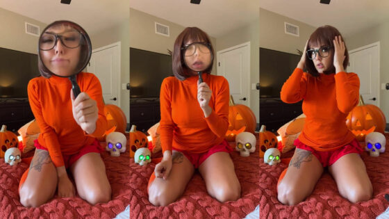 Cosplay de Velma traviesa de Darshelle Stevens