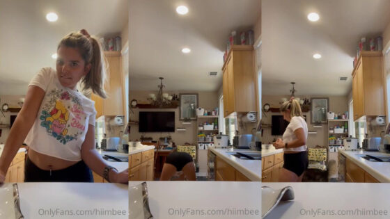 Hiimbee baile sexy en la cocina