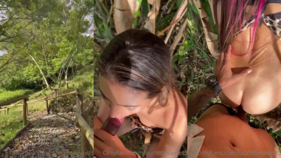 KeylinVIP tiene sexo con su hombre en el bosque