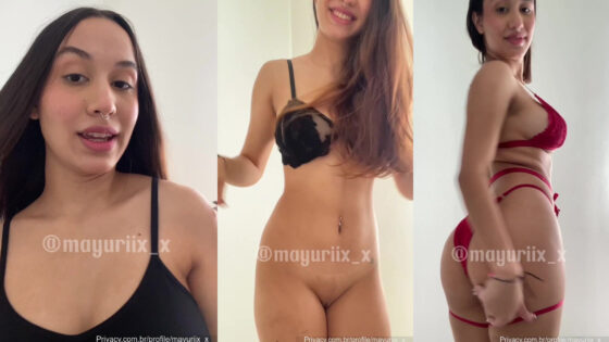 Mayuriix_X prueba lencería diferente