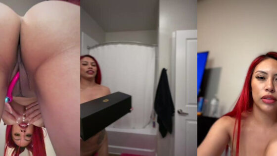 ShaareBaare hace vibrar su coño sediento en vivo