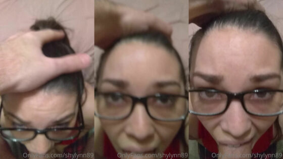 ShyLynn89 obtiene un facial después de una mamada