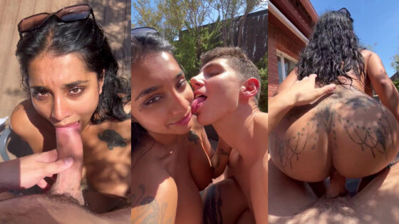 Yasmina Khan chupa y monta la BWC de Brady Bud