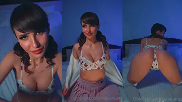 ArianaRealTV Shy Girlffiend Jerks You Off ASMR Video