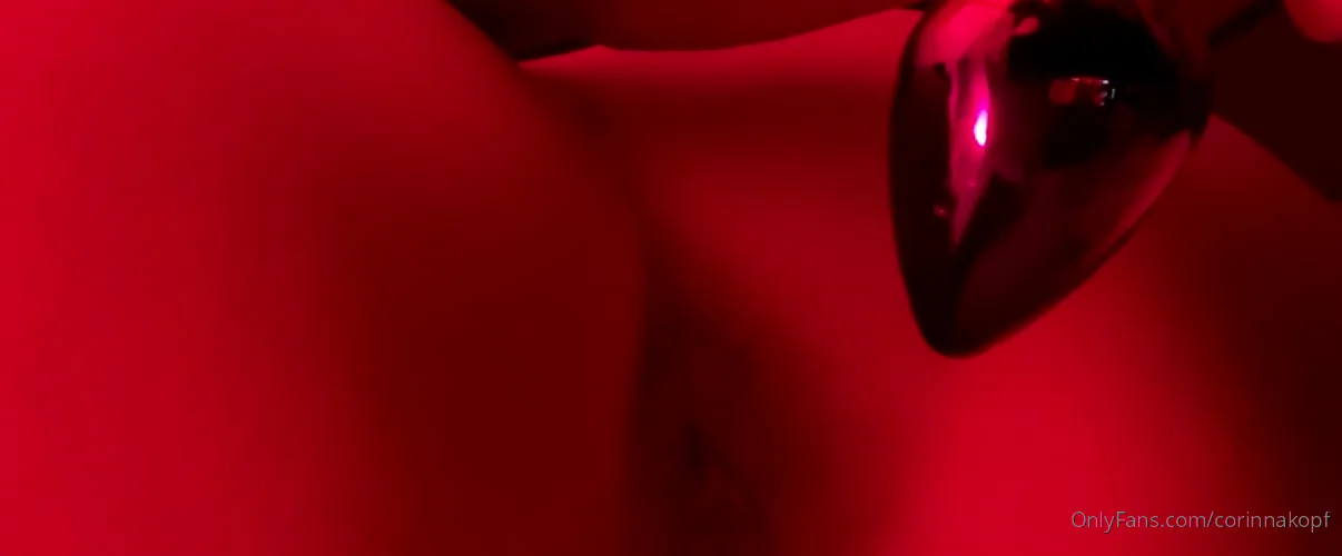 Corinna Kopf Slip It In Buttplug Onlyfans Video