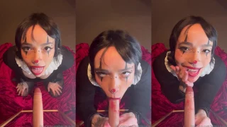 Mykiemaraschino Clown Blowjob POV Onlyfans Video