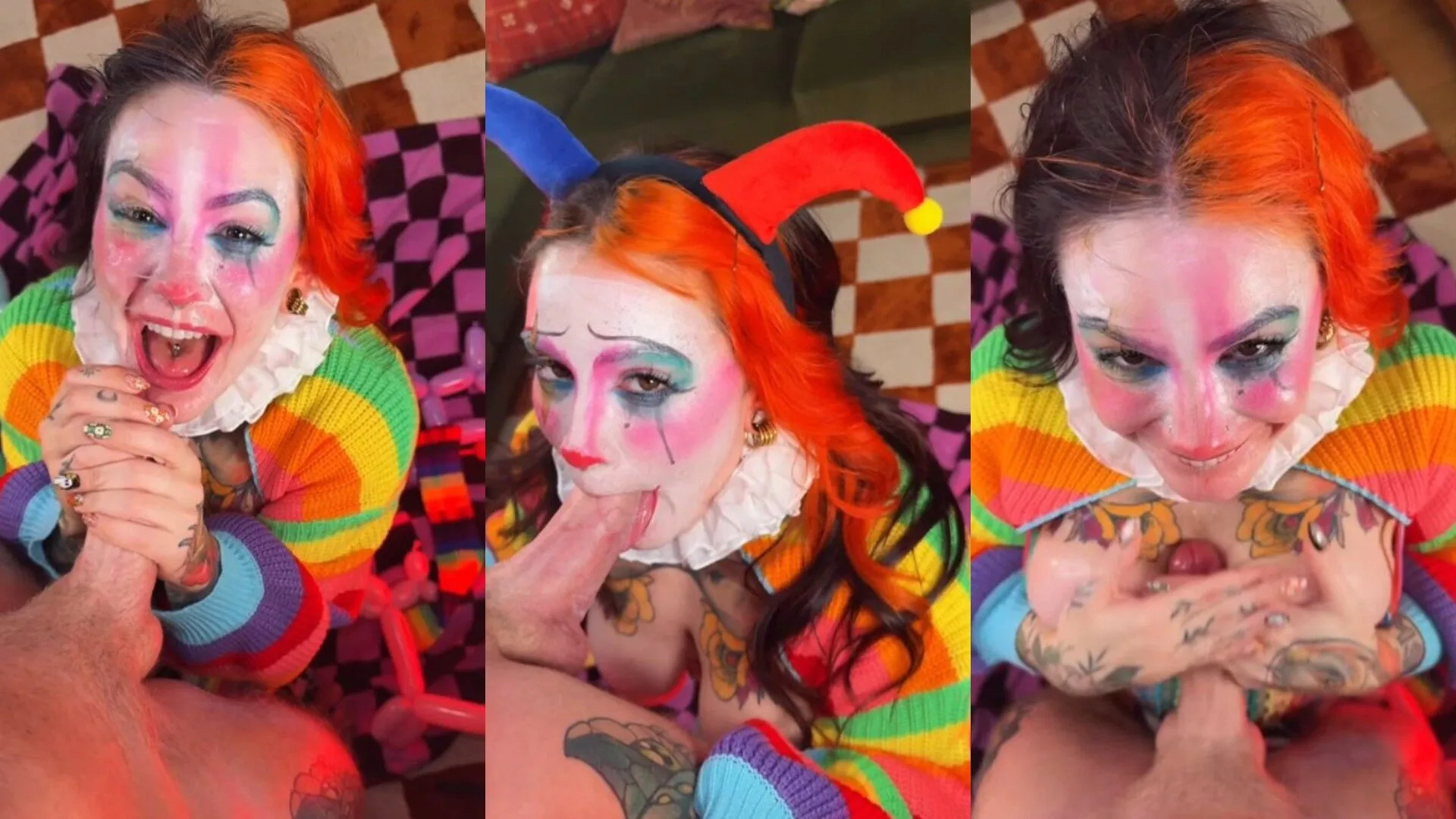 Power_Midget Clown Blowjob Facial Onlyfans Leak Video