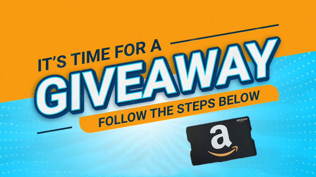 Win a weekly 50$ amazon gift card.